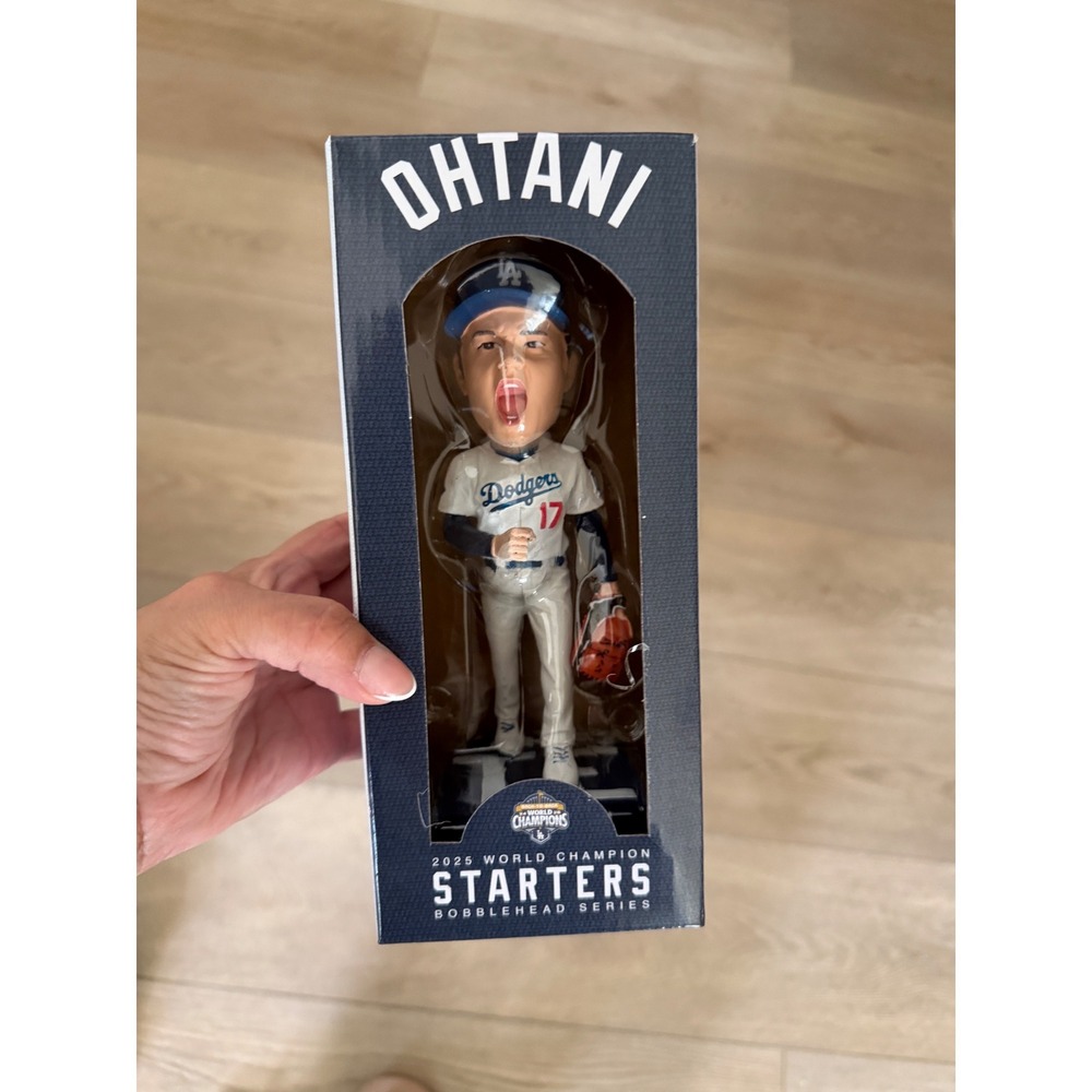 Shohei Ohtani LA Dodgers 2025 World Champion Starters Bobblehead Toyo Tires #4